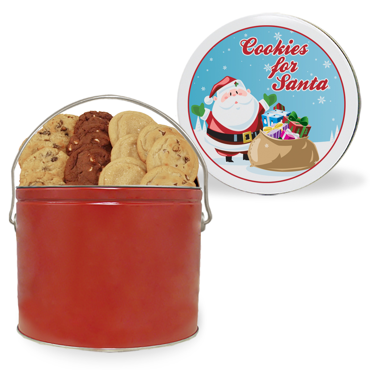 Gourmet Cookie Combo Bucket - 4 Flavors | Fresh Beginnings