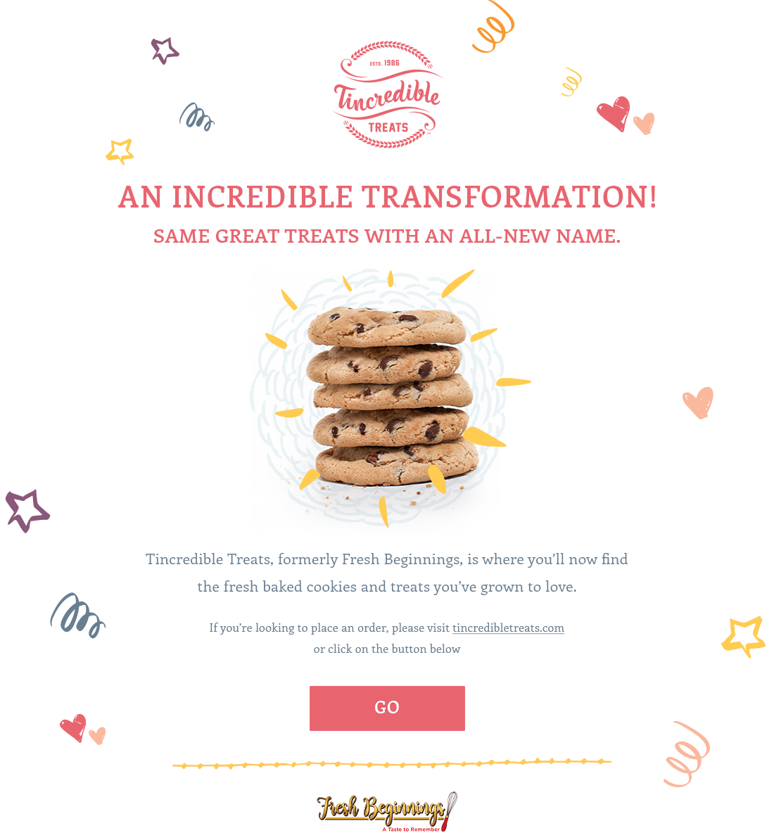 Image of Cookies and introduction to tincredibletreats.com